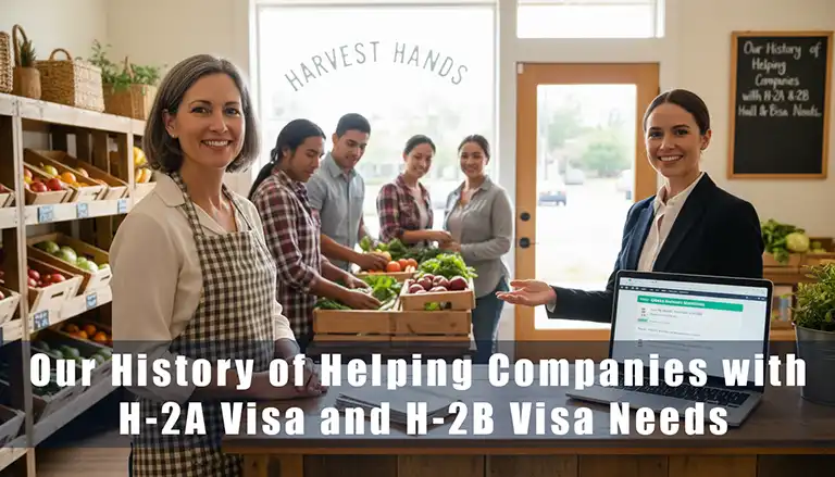Our History of Helping Companies with H-2A Visa and H-2B Visa Needs